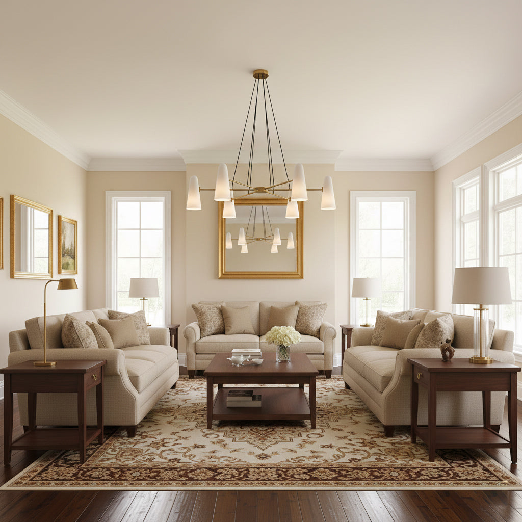 Montfaucon Vintage Crystal Chandelier For Dining Rooms