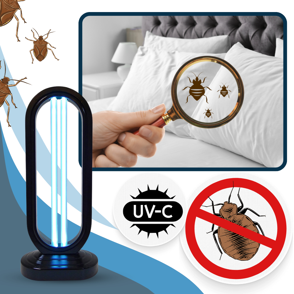 Multi-Surface UV Disinfectant Bulb With UV-C Germ Elimination For Home And Travel