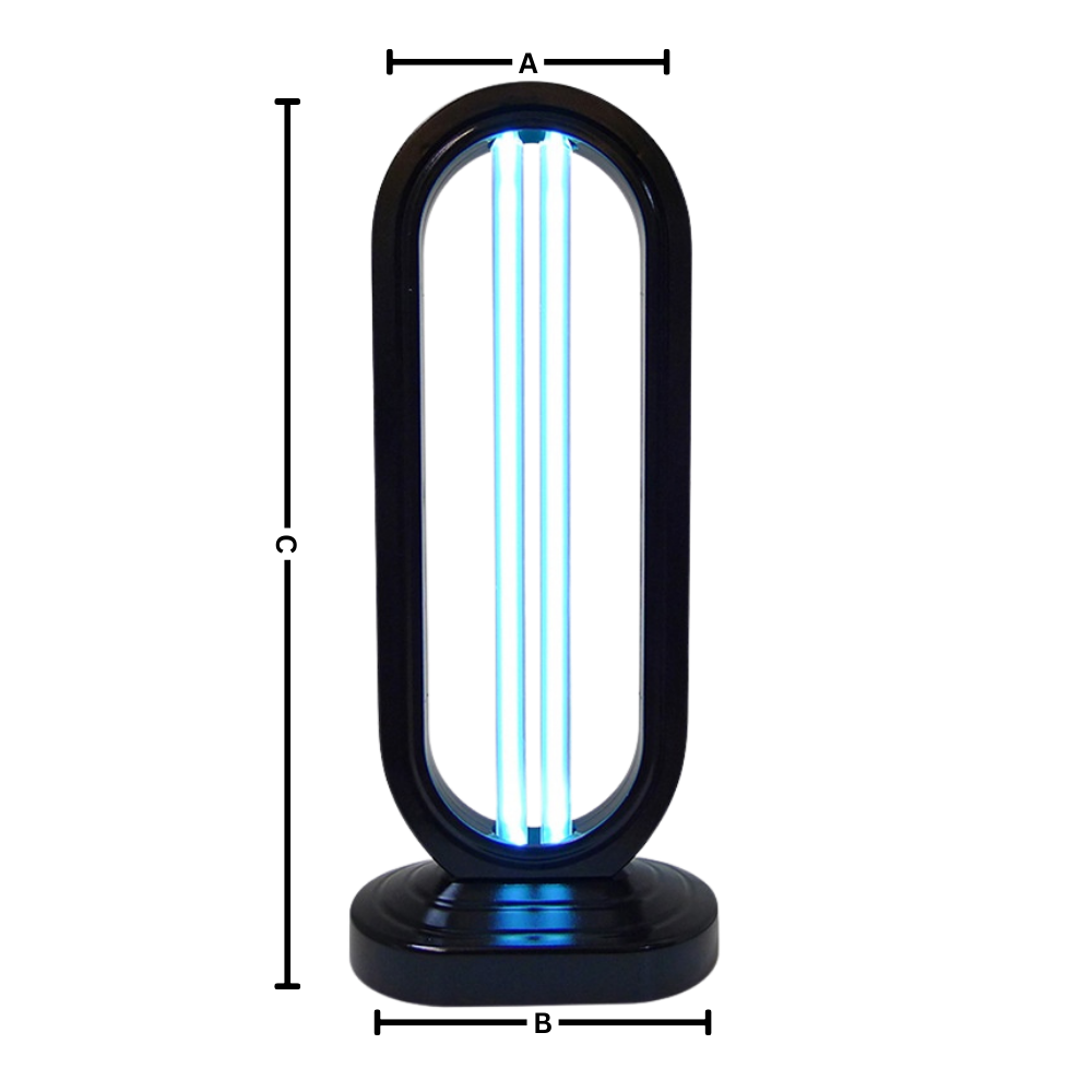 Multi-Surface UV Disinfectant Bulb With UV-C Germ Elimination For Home And Travel