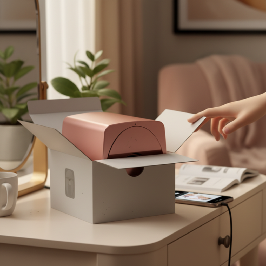 Nail Art Studio 3D Nail Printer Leveraging AI For Custom Designs