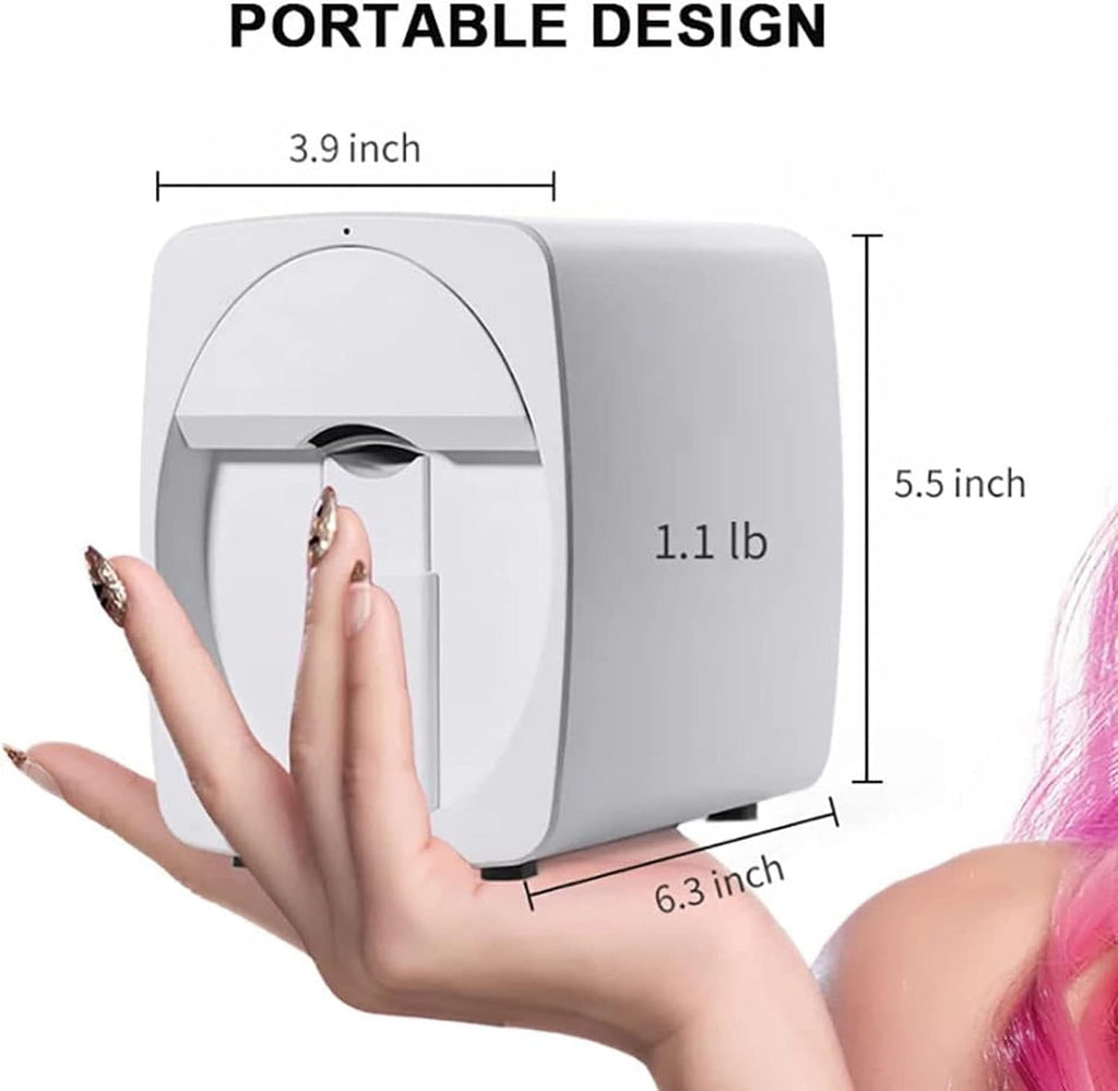 Nail Art Studio 3D Nail Printer Leveraging AI For Custom Designs