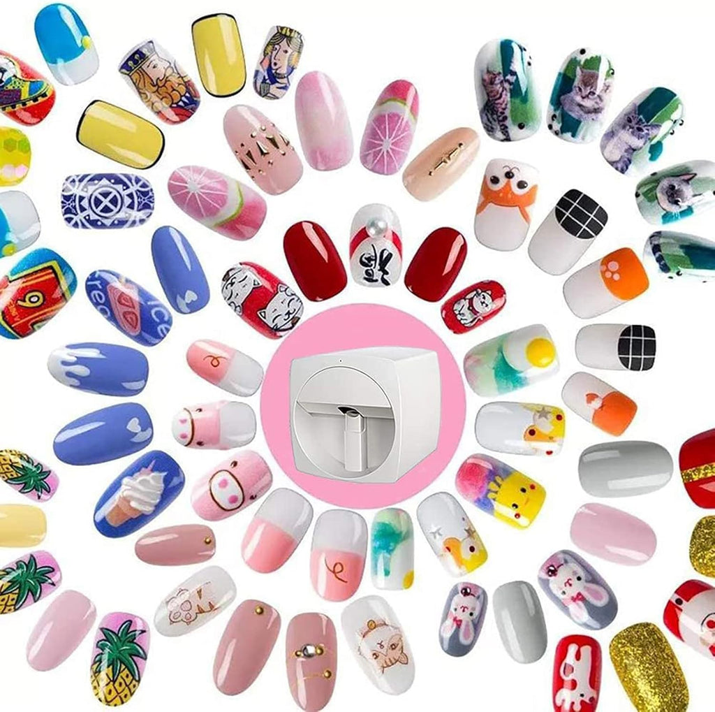 Nail Art Studio 3D Nail Printer Leveraging AI For Custom Designs
