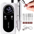 Nail Care Pro Electric Nail File 45000 RPM, Rechargeable Battery, Low Noise