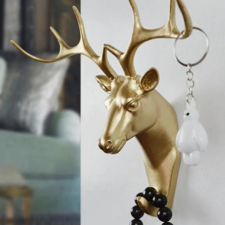 Nature's Touch Animal Design Wall Hooks for Keys and Accessories Storage