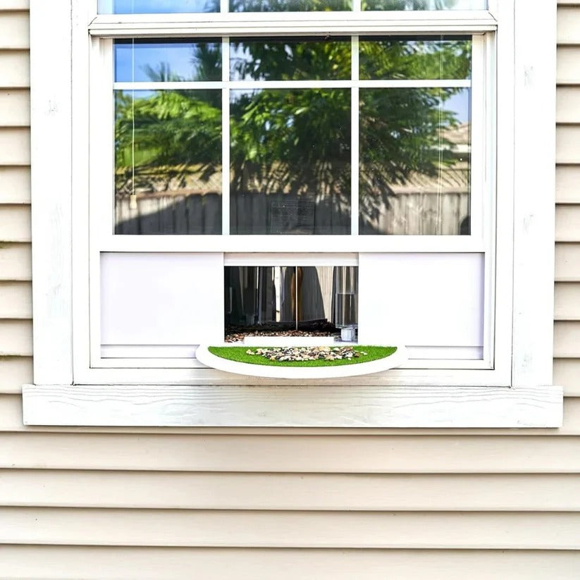 Nature's View Window Feeder For Birds With Easy Suction Cup Mount