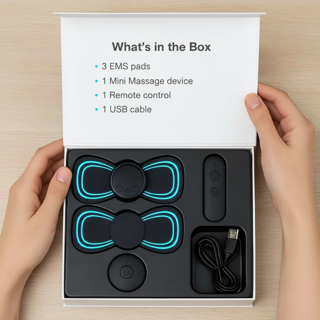 NeuroPad Portable EMS Pad For Sciatica Relief And Improved Mobility