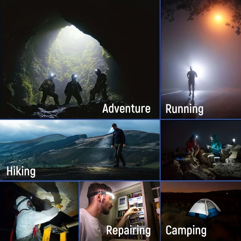 NightRunner Pro 230 Degree LED Headlamp With 1500 Lumens For Outdoor Adventures