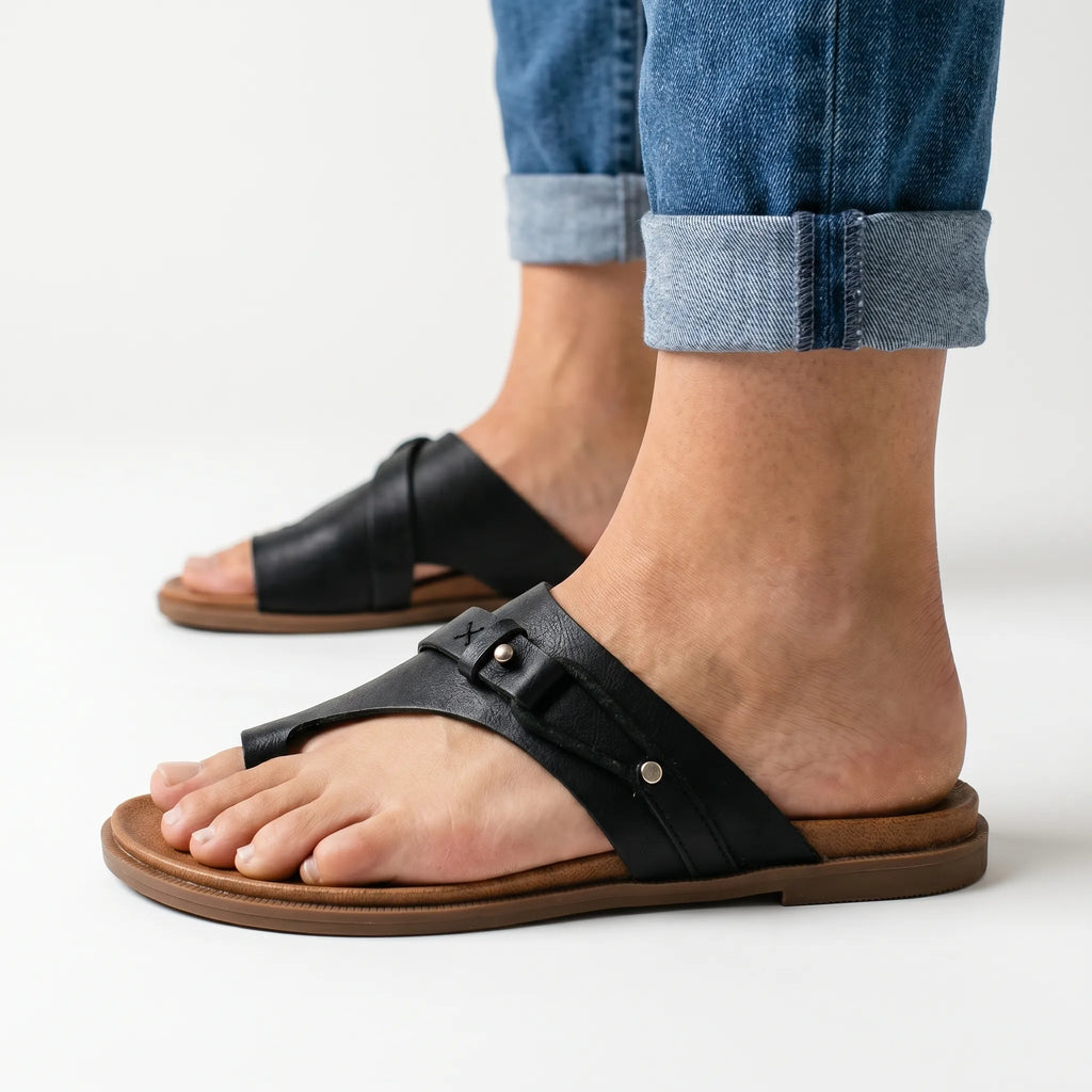 Barefoot Style Flat Sandals -  Warm Weather Walks - Ormexis