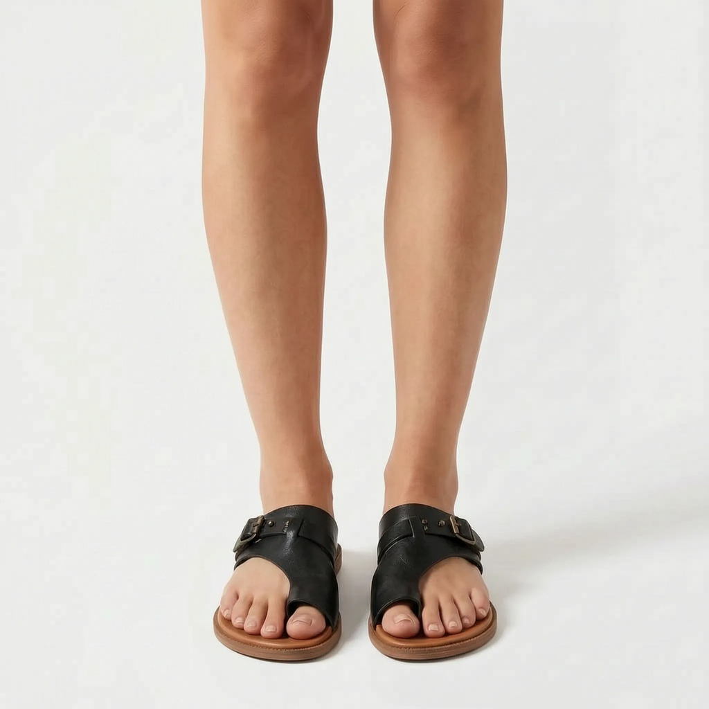 Barefoot Style Flat Sandals -  Warm Weather Walks - Ormexis