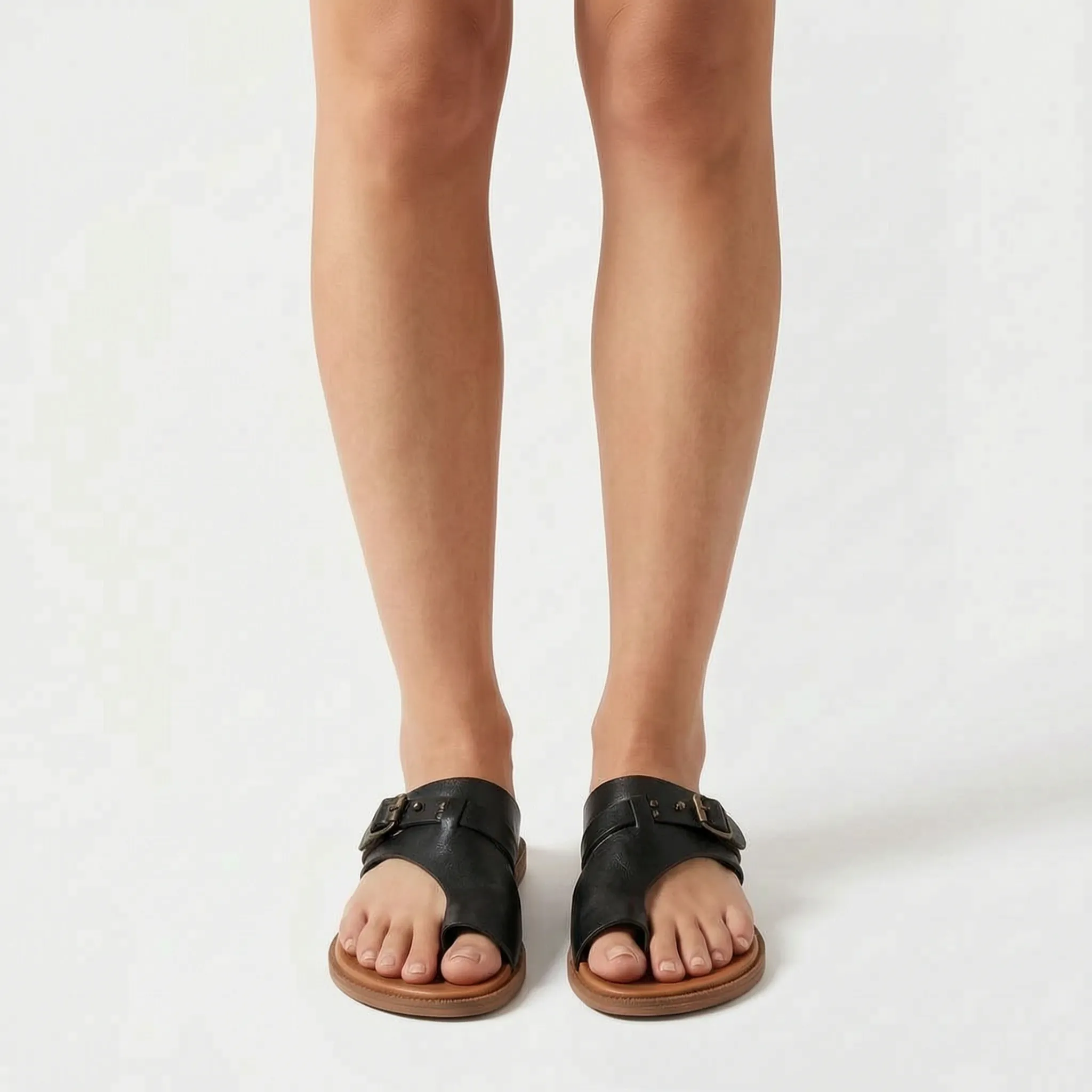 Barefoot Style Flat Sandals -  Warm Weather Walks - Ormexis