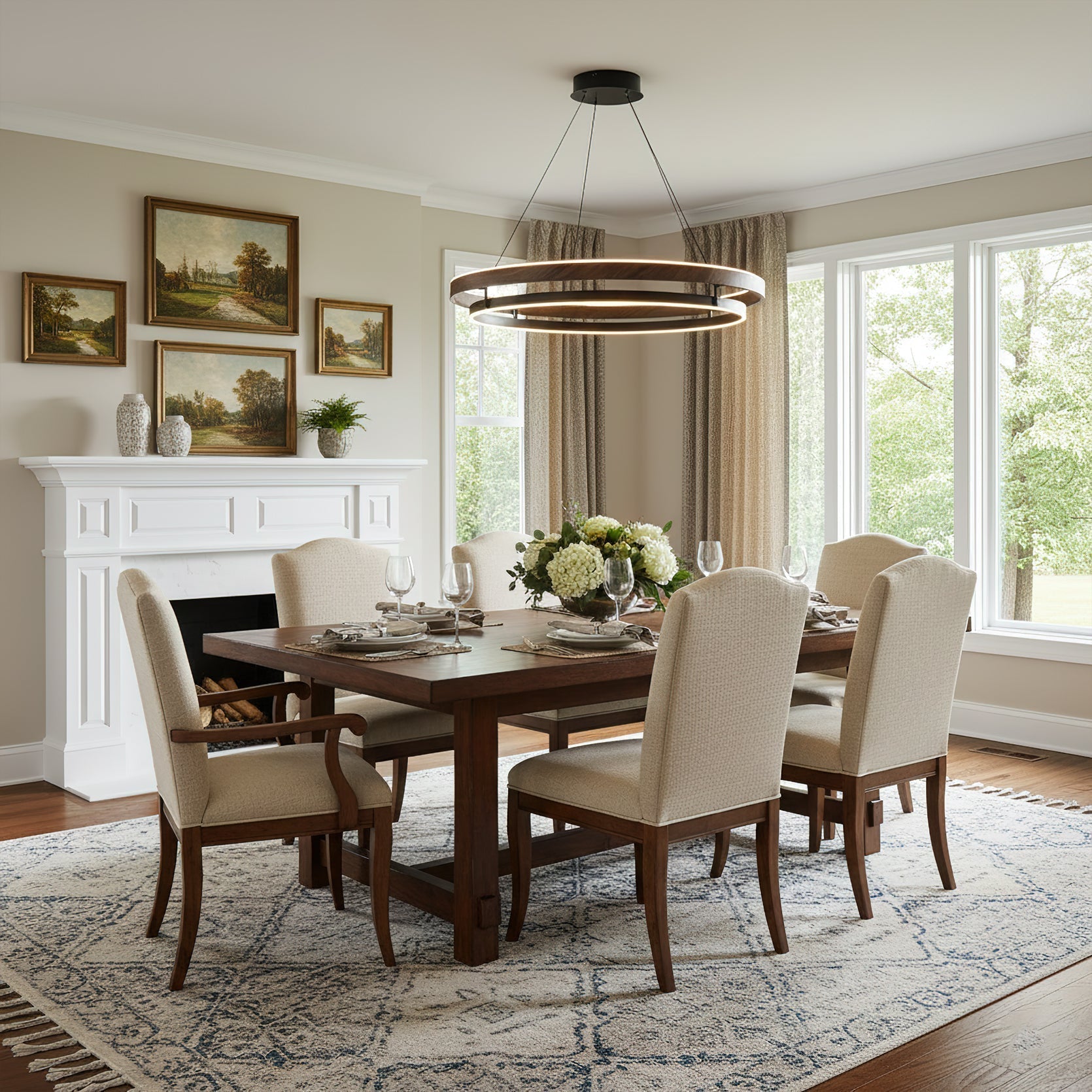 NisekoLight Crystal Chandelier Dining Room Modern Style