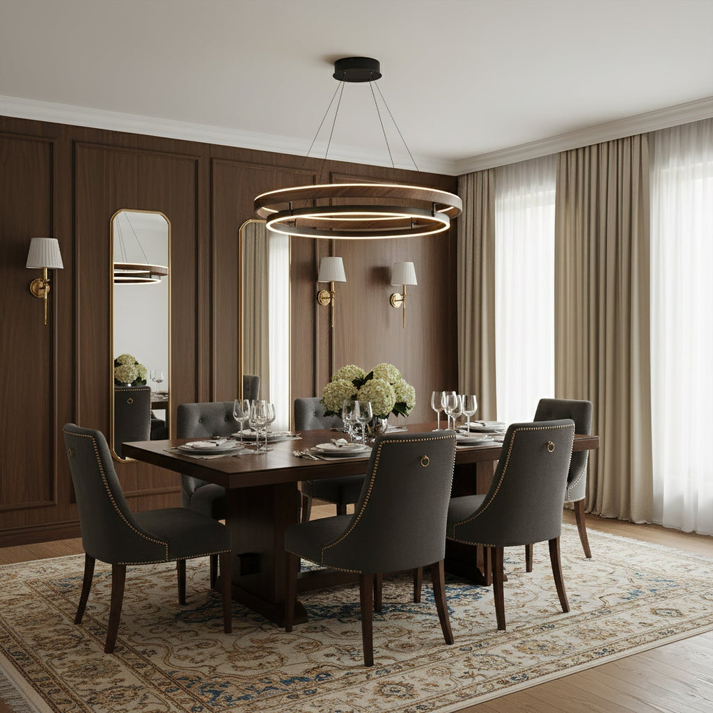 NisekoLight Crystal Chandelier Dining Room Modern Style