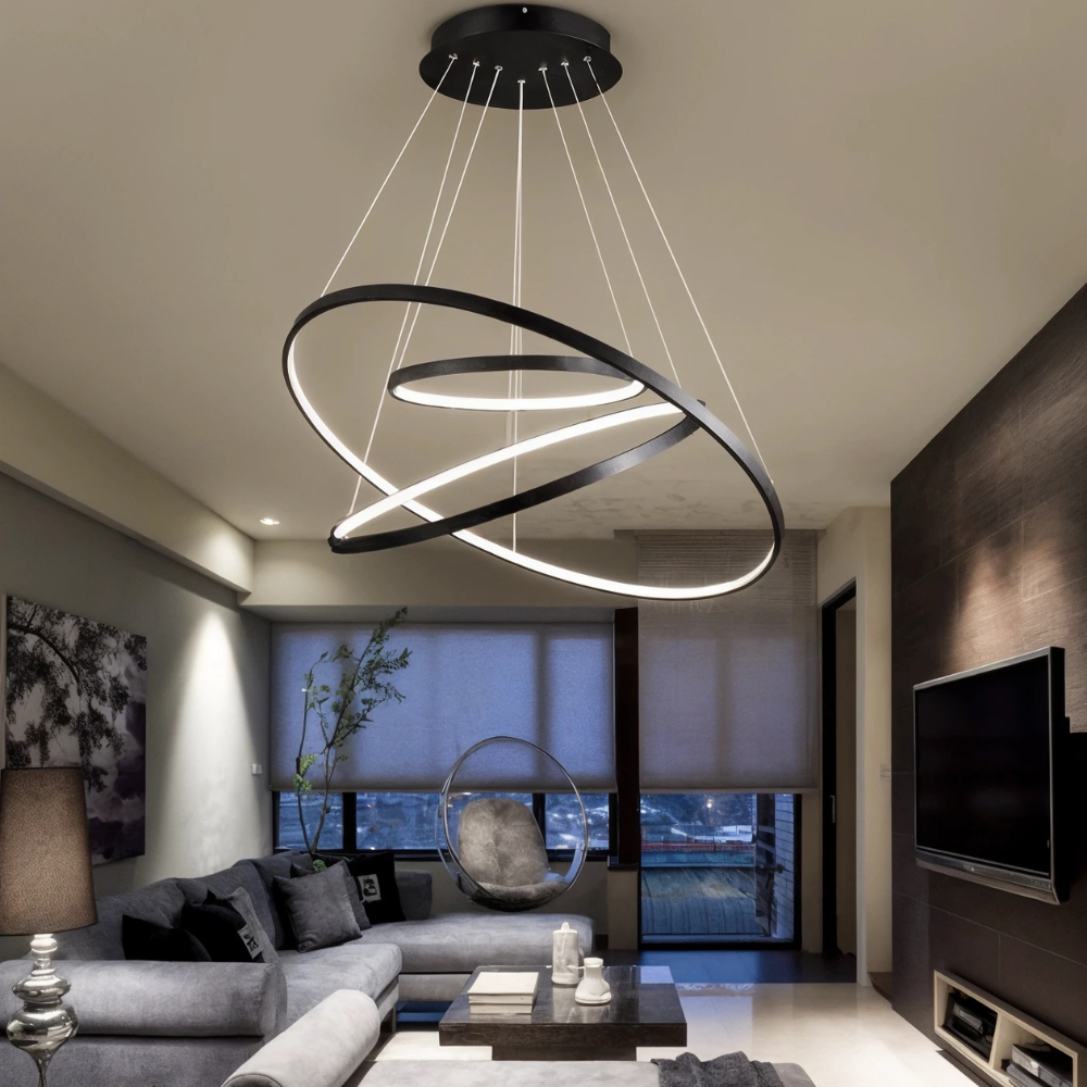 Nolira Contemporary Adjustable Chandelier Creates Distinct Lighting