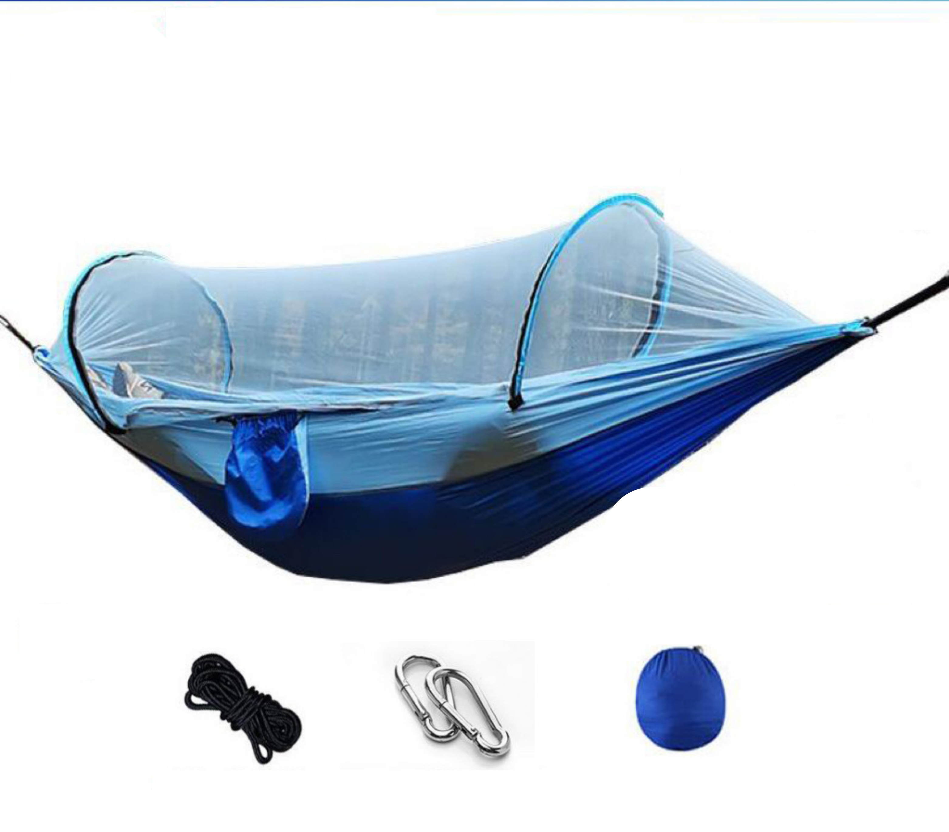 Nomaterra Ultralight Hammock For Outdoor Comfort With Mosquito Net And Tarp