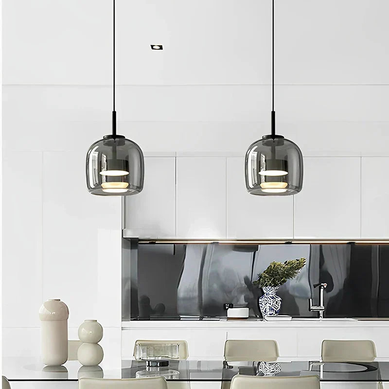 Elara Clear Glass Pendant Light For Modern Home Decor And Interiors