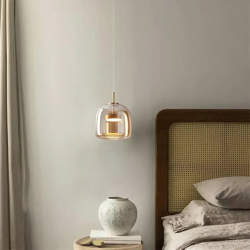 Elara Clear Glass Pendant Light For Modern Home Decor And Interiors
