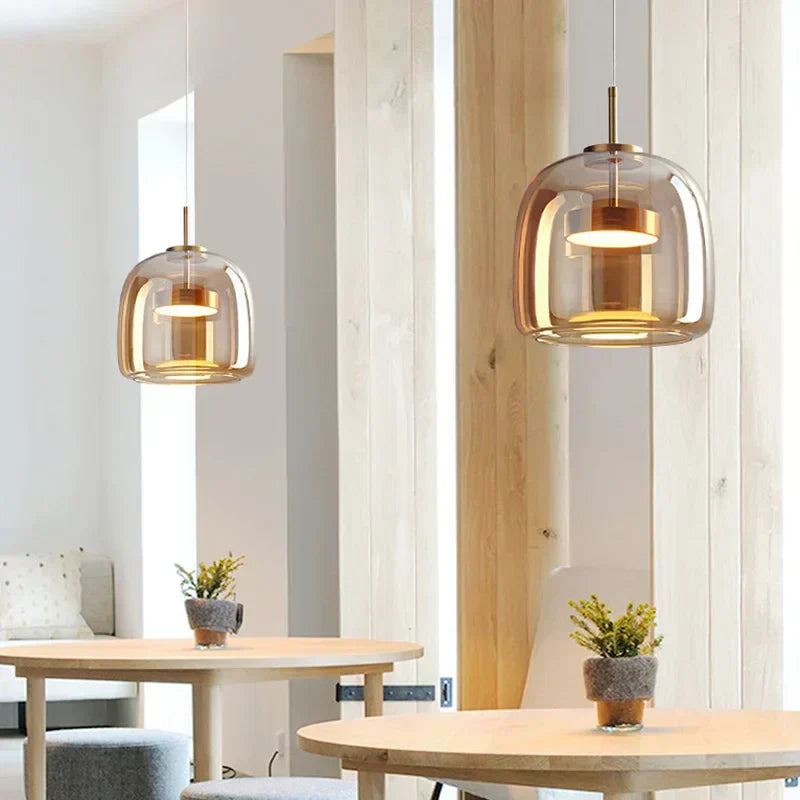 Elara Clear Glass Pendant Light For Modern Home Decor And Interiors