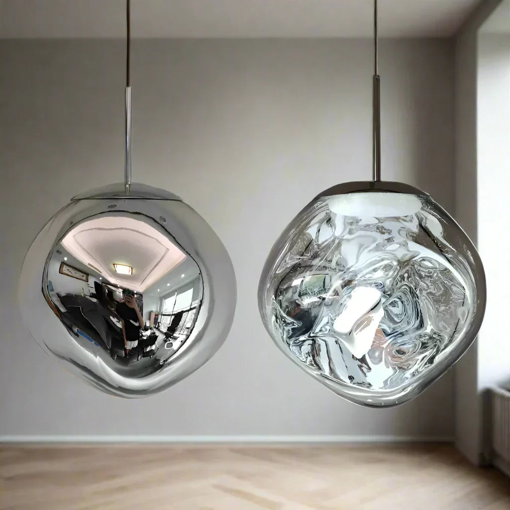 Nordic Collection Minimalist Glass Pendant Fixtures For Cozy Kitchen Ambiance
