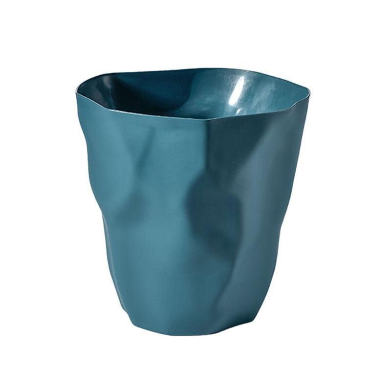 Nordic Collection Minimalist Trash Can For Kitchens With Durable Plastic