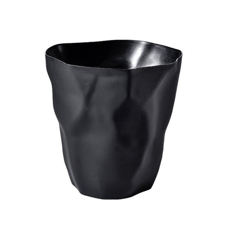 Nordic Collection Minimalist Trash Can For Kitchens With Durable Plastic