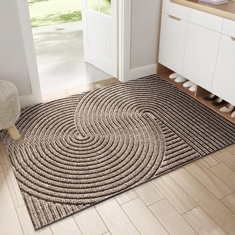 Nordic Doormat With Non Slip Base For Clean Entryways