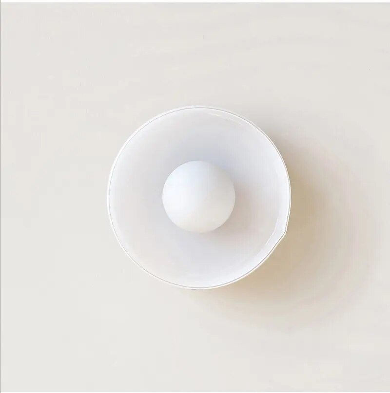 Clear Shade And LED Compatibility For LumaLux Glass Ceiling Lamp