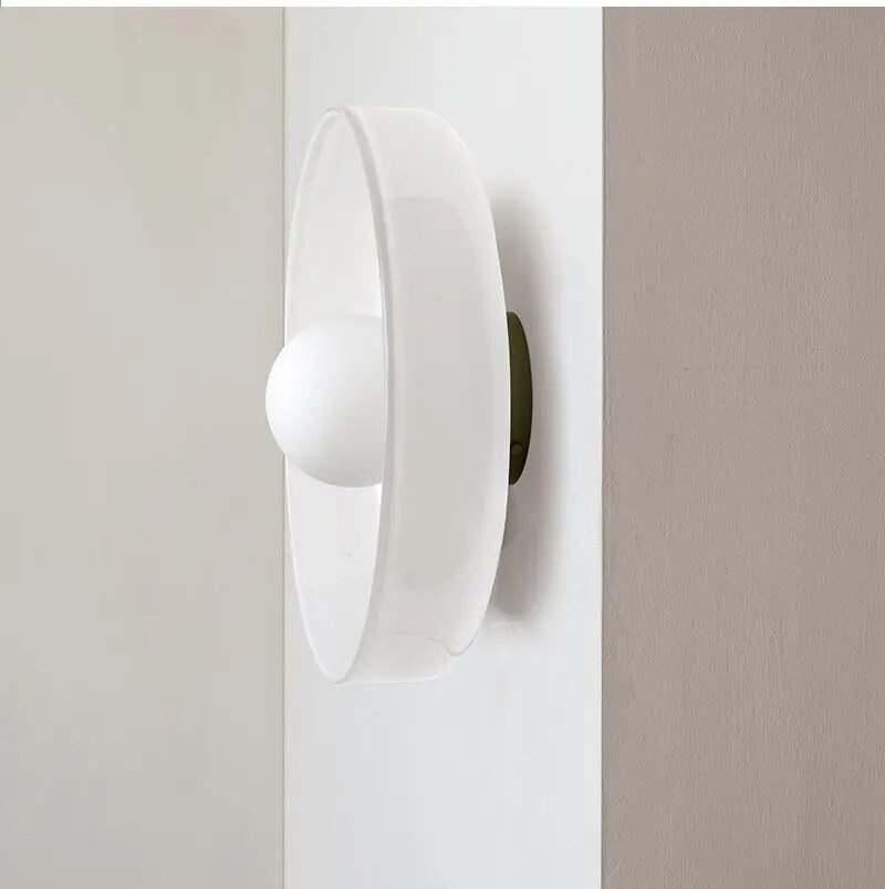 Clear Shade And LED Compatibility For LumaLux Glass Ceiling Lamp