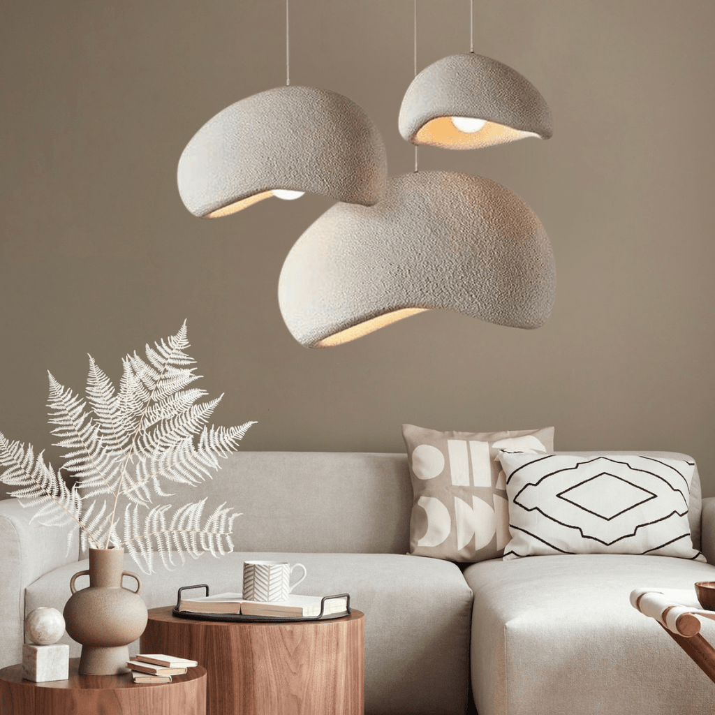 Nordic Pendant Lighting Dimmable Glass And Metal Ceiling Fixture With Adjustable Height
