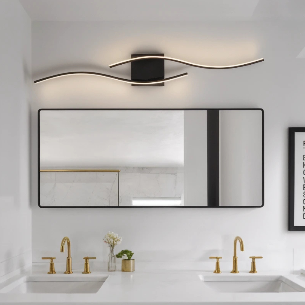 Norlux Black Indoor Wall Lamp With Modern Design Aesthetic