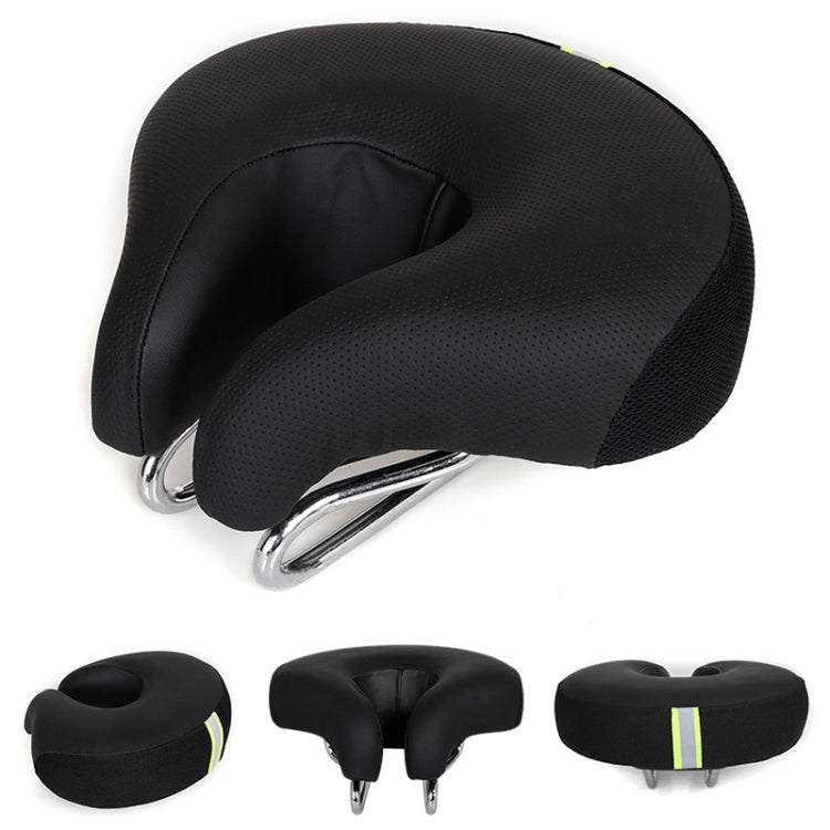 Kalsten Noseless Bike Saddle With Plush Padding For Comfortable Rides