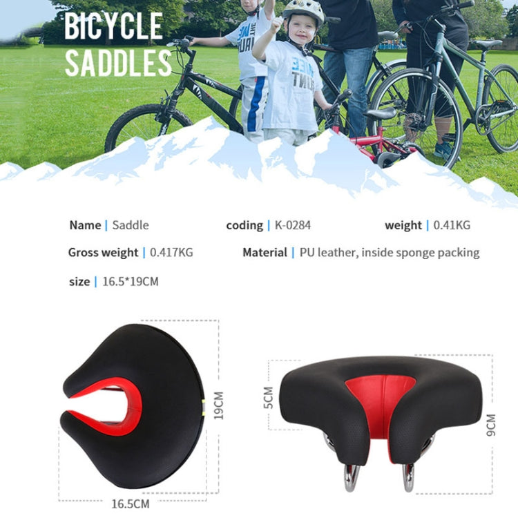 Kalsten Noseless Bike Saddle With Plush Padding For Comfortable Rides