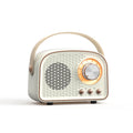 NostalgiaWave Classic Bluetooth Speaker With Vintage Radio Look And Rich Sound