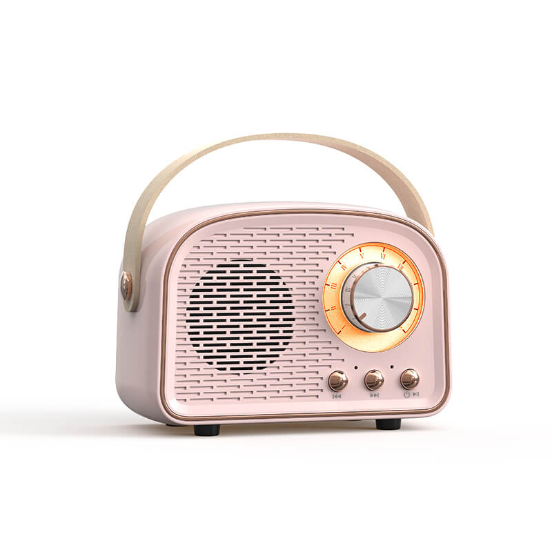 NostalgiaWave Classic Bluetooth Speaker With Vintage Radio Look And Rich Sound
