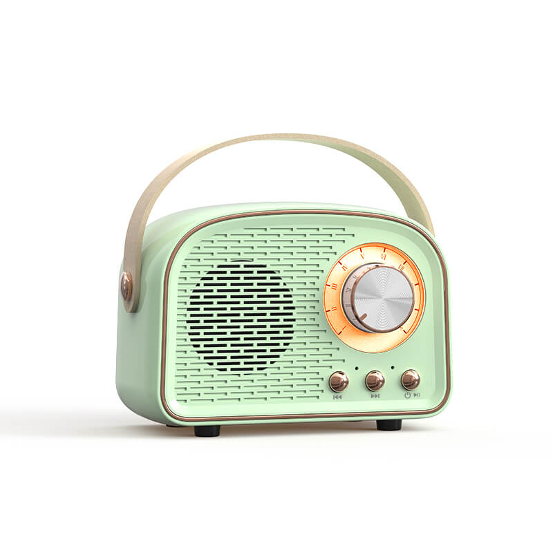 NostalgiaWave Classic Bluetooth Speaker With Vintage Radio Look And Rich Sound