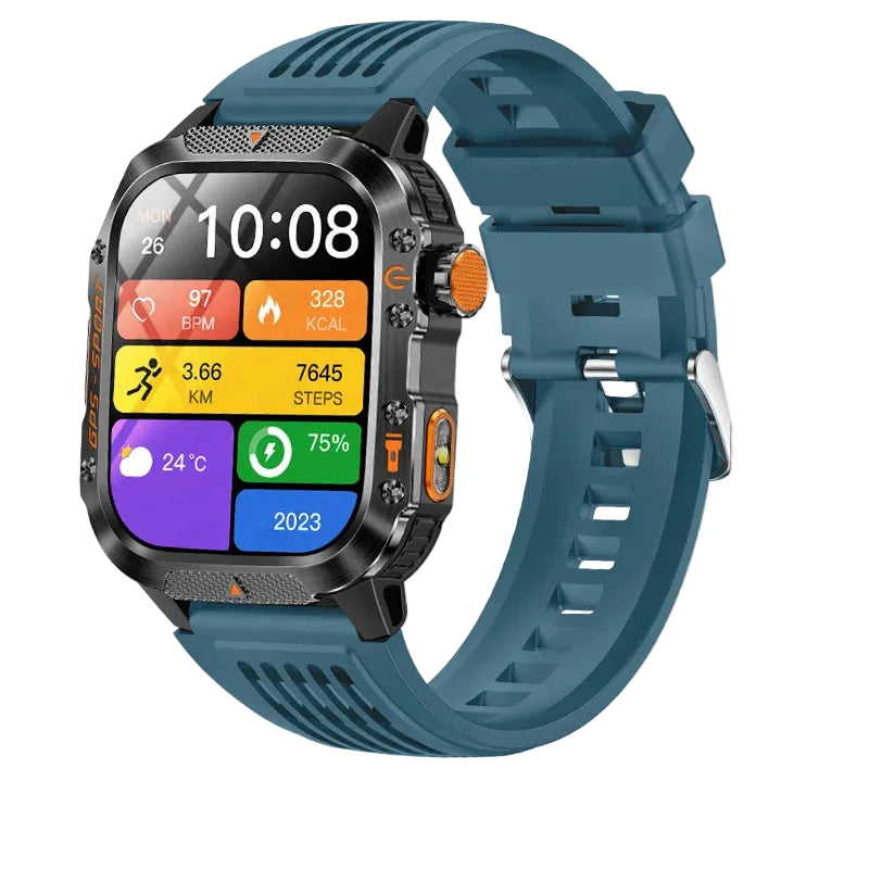 NovaForce X2 Pro Rugged GPS Watch With 100 Plus Sports Modes And Multi Satellite Navigation