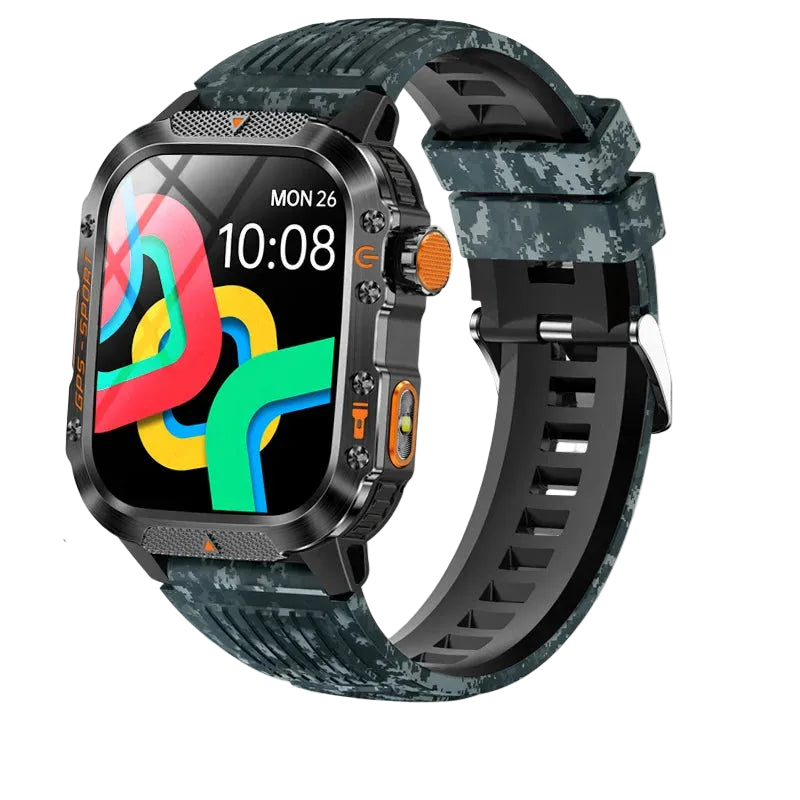 NovaForce X2 Pro Rugged GPS Watch With 100 Plus Sports Modes And Multi Satellite Navigation