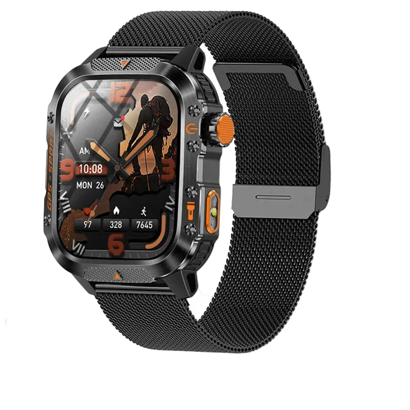 NovaForce X2 Pro Rugged GPS Watch With 100 Plus Sports Modes And Multi Satellite Navigation
