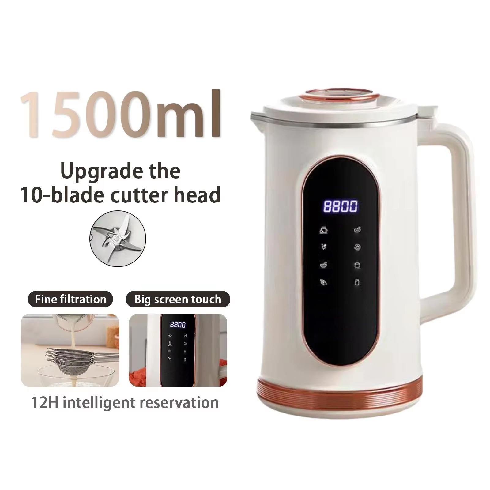 Numa Nut Milk Maker Stainless Steel With Twelve Preset Modes
