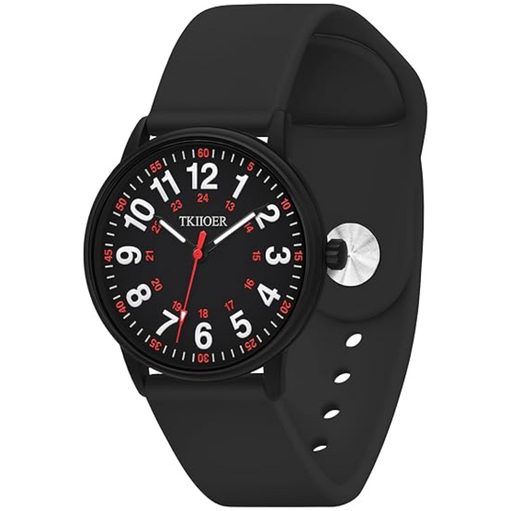 Nurses Watch Luminous Dial And Second Hand Waterproof For Accurate Timekeeping