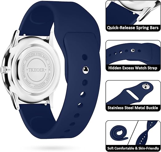Nurses Watch Luminous Dial And Second Hand Waterproof For Accurate Timekeeping