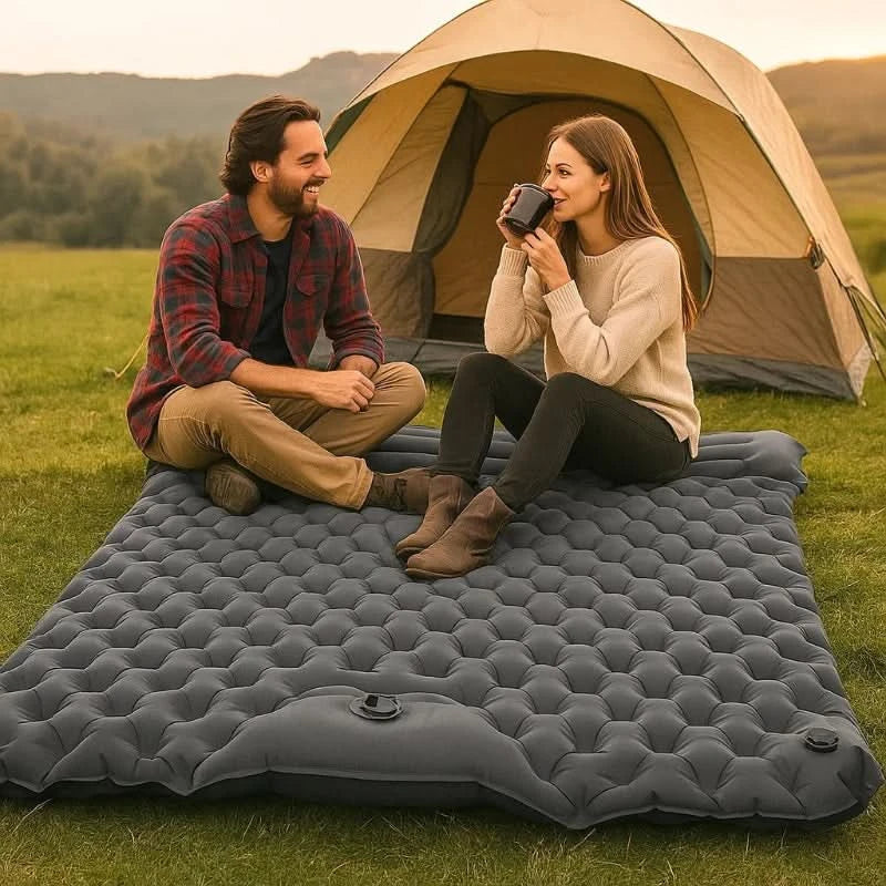 OasisMat Ultra-Light Camp Mat Duo With Rapid Inflation