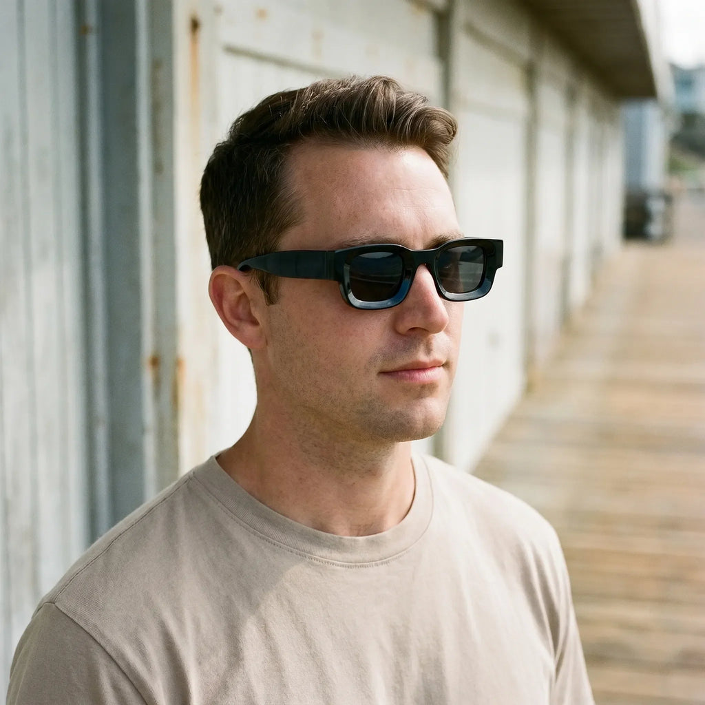 Thick Framed Sunglasses -  Everyday Sunwear - Ormexis