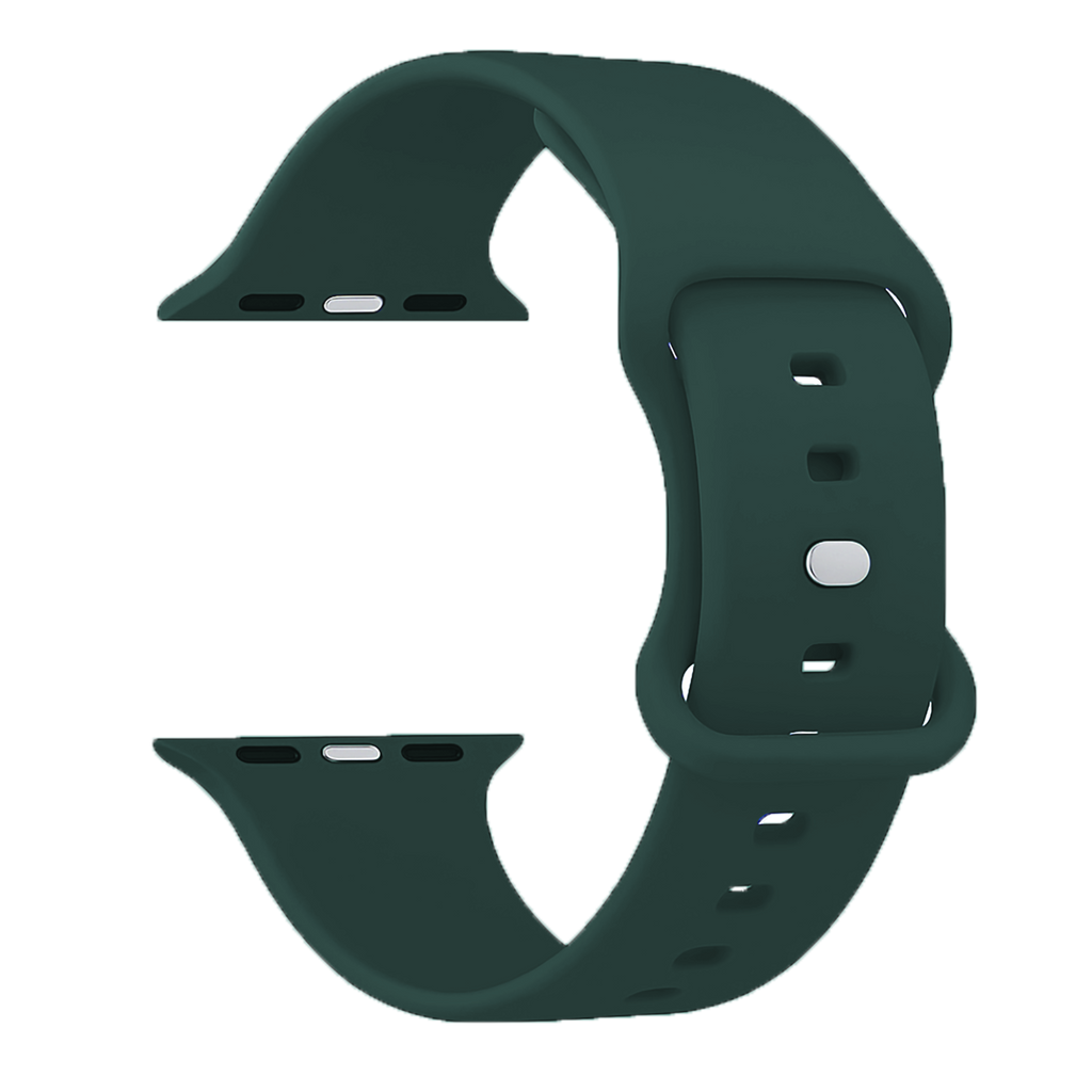 Apple Watch Olive Green Silicone Band For Everyday Use