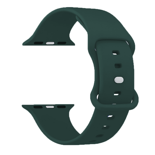 Apple Watch Olive Green Silicone Band For Everyday Use
