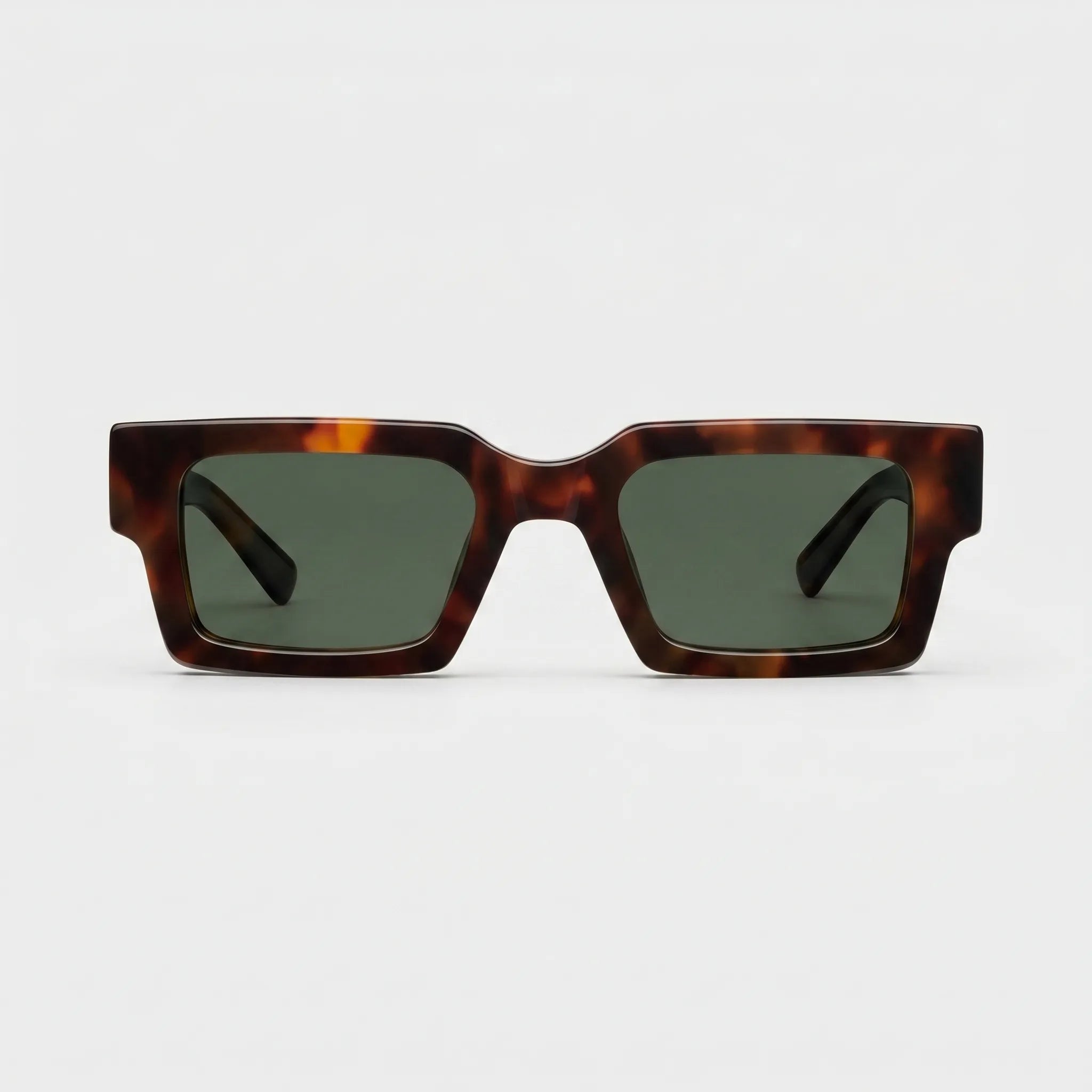 Rectangular Translucent Frame Sunglasses -  Sunny City Commutes - Ormexis