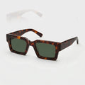 Rectangular Translucent Frame Sunglasses -  Sunny City Commutes - Ormexis