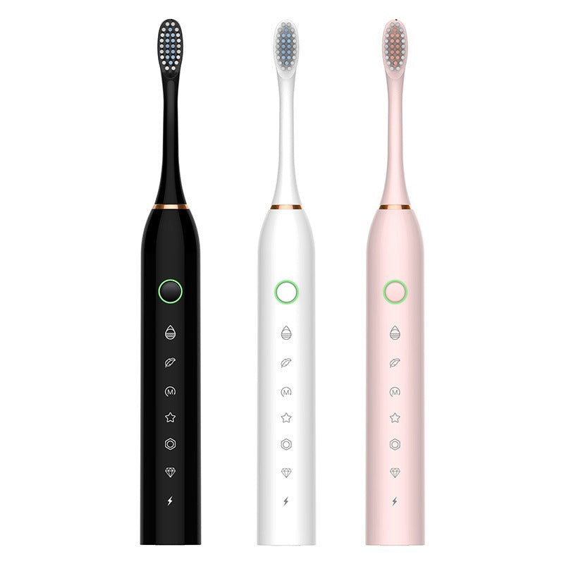 Oral Care Essentials Rechargeable Electric Toothbrush With Interchangeable Heads