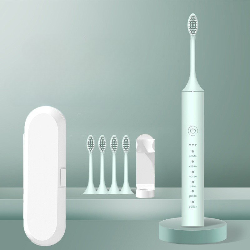 Oral Care Essentials Rechargeable Electric Toothbrush With Interchangeable Heads