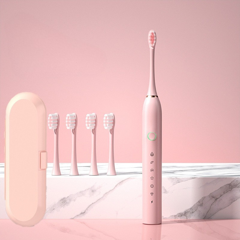 Oral Care Essentials Rechargeable Electric Toothbrush With Interchangeable Heads