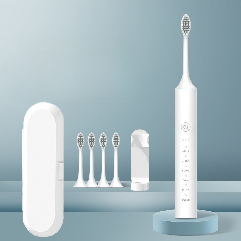 Oral Care Essentials Rechargeable Electric Toothbrush With Interchangeable Heads